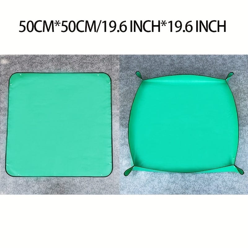 Planet Gates 1pc Plant Repotting Mat, Waterproof Transplanting Mat, Indoor Succulent Potting Mat, Portable Gardening Mat