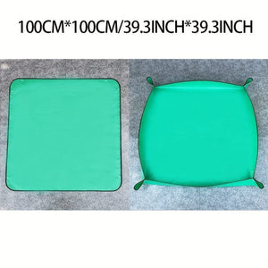 Planet Gates 1pc Plant Repotting Mat, Waterproof Transplanting Mat, Indoor Succulent Potting Mat, Portable Gardening Mat