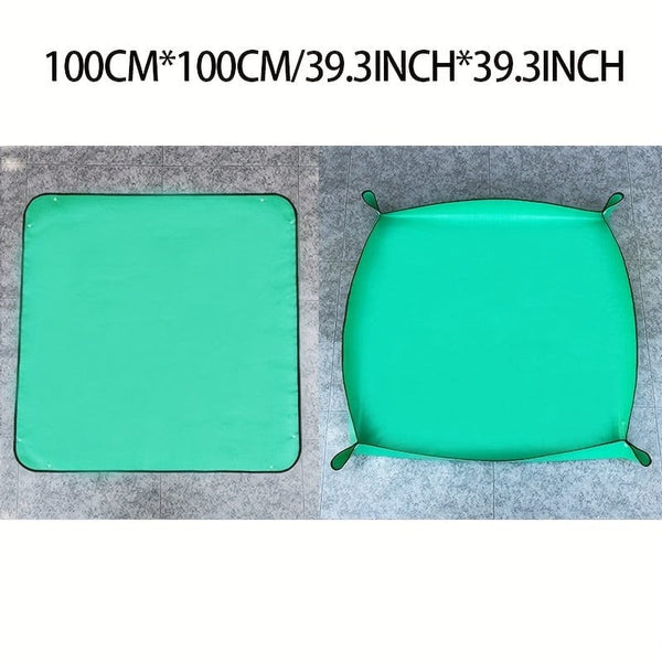 Planet Gates 1pc Plant Repotting Mat, Waterproof Transplanting Mat, Indoor Succulent Potting Mat, Portable Gardening Mat