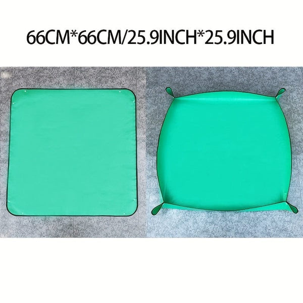 Planet Gates 1pc Plant Repotting Mat, Waterproof Transplanting Mat, Indoor Succulent Potting Mat, Portable Gardening Mat