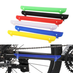Planet Gates 1PC Plastic Bicycle Chain Protection Cycling Frame Protector Chainstay Rear Fork Guard Cover Pad MTB Road Bike Parts Accessories