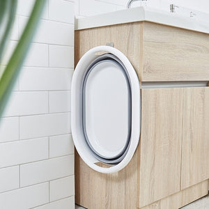 Planet Gates 1pc Portable Folding Laundry Basket - Perfect for Dirty Clothes, Snacks, and Camping - Convenient and Durable Storage Solution