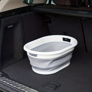 Planet Gates 1pc Portable Folding Laundry Basket - Perfect for Dirty Clothes, Snacks, and Camping - Convenient and Durable Storage Solution