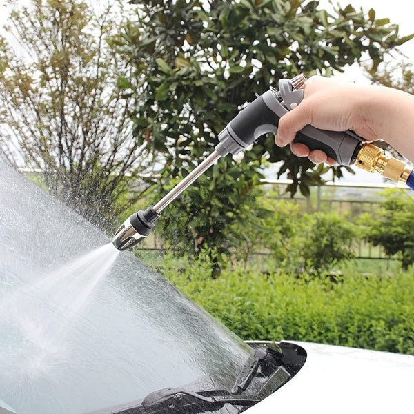 Planet Gates 1pc Portable High Pressure Water Gun, Car Washer Garden Watering Hose Water Spray Foam Nozzle For Cars, Home, Garden Use