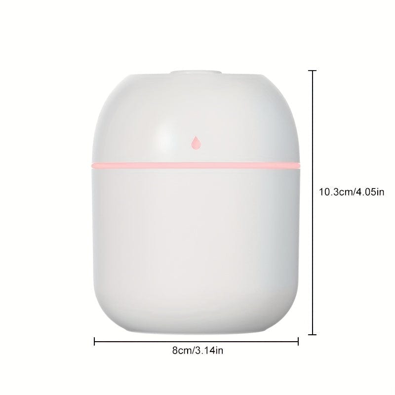 Planet Gates 1pc Portable Mini Cup Spray Mist Humidifier Double Wet Aroma Essential Oil Diffuser Car Usb Air Humidifier 220ml