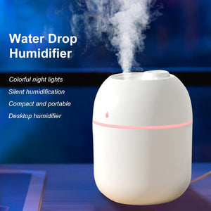 Planet Gates 1pc Portable Mini Cup Spray Mist Humidifier Double Wet Aroma Essential Oil Diffuser Car Usb Air Humidifier 220ml