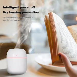 Planet Gates 1pc Portable Mini Cup Spray Mist Humidifier Double Wet Aroma Essential Oil Diffuser Car Usb Air Humidifier 220ml
