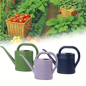 Planet Gates 1pc Portable Plastic Watering Can For Indoor Plants, Flower Watering Can Outdoor For Plants Flower, Indoor Long Spout, 1L/2L