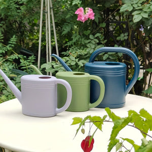 Planet Gates 1pc Portable Plastic Watering Can For Indoor Plants, Flower Watering Can Outdoor For Plants Flower, Indoor Long Spout, 1L/2L