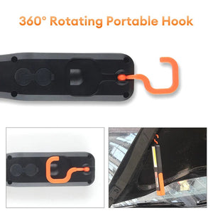 Planet Gates 1Pc Powerful COB LED Work Light Car Garage Mechanic Lamp USB Rechargeable Flashlight Magnetic Torch Emergency Light Warning Light