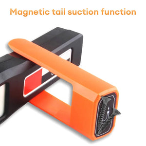 Planet Gates 1Pc Powerful COB LED Work Light Car Garage Mechanic Lamp USB Rechargeable Flashlight Magnetic Torch Emergency Light Warning Light