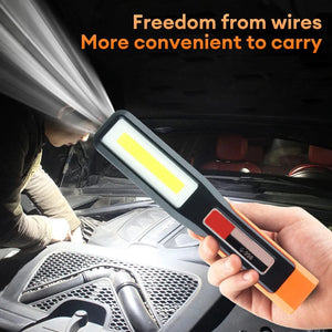 Planet Gates 1Pc Powerful COB LED Work Light Car Garage Mechanic Lamp USB Rechargeable Flashlight Magnetic Torch Emergency Light Warning Light