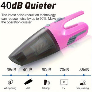 Planet Gates 1pc, Powerful Handheld Wireless Car Vacuum Cleaner With Dual-use For Home And Car, USB Charging, Wireless, Mini Household Vacuum Cleaner With 4000mAh/44w/40dps