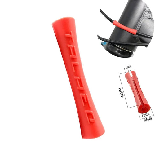 Planet Gates 1PC Protectivesleeve Bicycle Silicone Crank Cover Protector Silicone Sleeve Pedal Crankset Protective Case Mountain Road Bike Cycling MTB Accessories