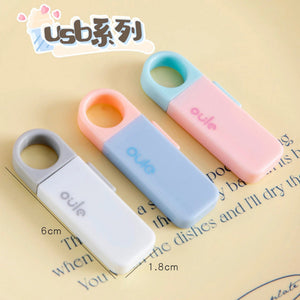 Planet Gates 1pc random A Cute Rabbit Cloud Color Mini Portable Utility Knife Paper Cutter Cutting Paper Razor Blade Office Stationery Cutting Supplies