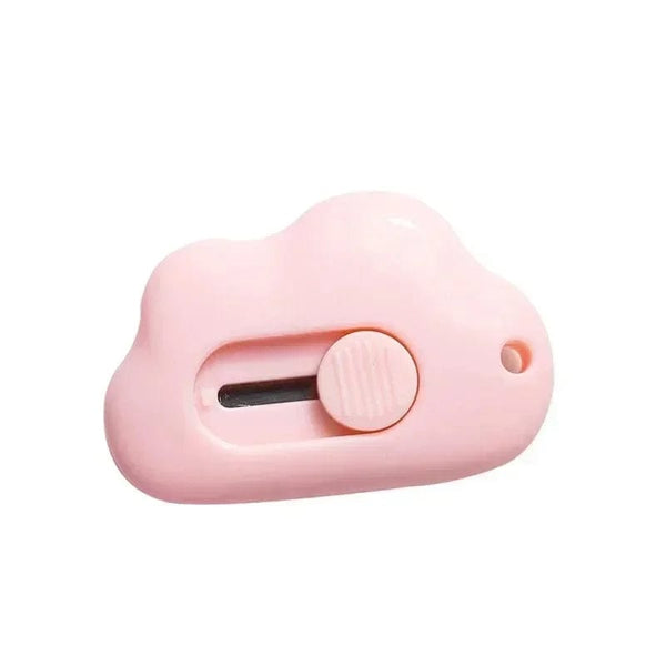 Planet Gates 1pc random A Cute Rabbit Cloud Color Mini Portable Utility Knife Paper Cutter Cutting Paper Razor Blade Office Stationery Cutting Supplies