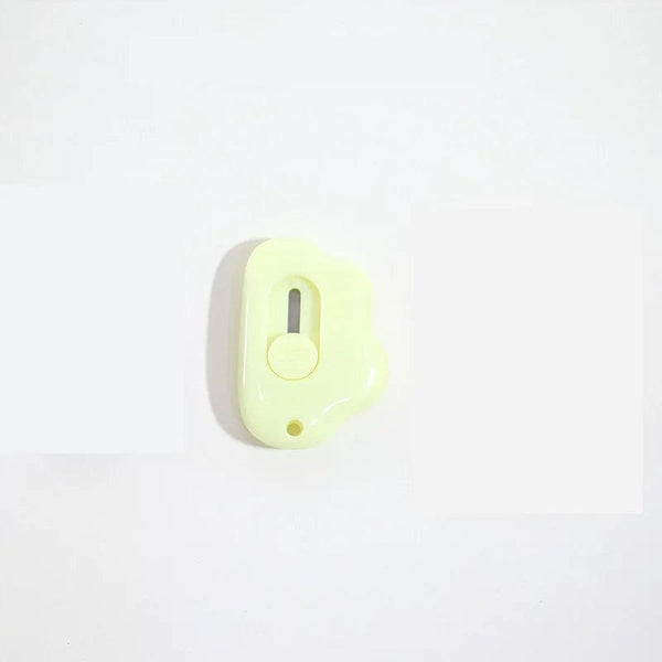 Planet Gates 1pc random A Cute Rabbit Cloud Color Mini Portable Utility Knife Paper Cutter Cutting Paper Razor Blade Office Stationery Cutting Supplies