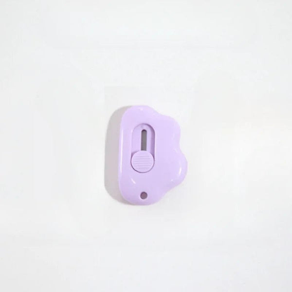 Planet Gates 1pc random A Cute Rabbit Cloud Color Mini Portable Utility Knife Paper Cutter Cutting Paper Razor Blade Office Stationery Cutting Supplies