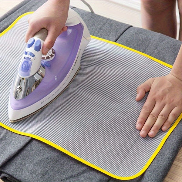 Planet Gates 1pc / Random Color 1pc Mesh Ironing Board Cover, High Temperature Resistant Garment Mesh Mat, Heat Insulation Ironing Mesh, Household Mesh Cloth, Ironing Pad Ironing Net, Heat Insulation Guard, Color Random