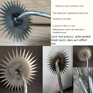 Planet Gates 1pc Random Color 1pc Uprooting Weeding Tool, Forged Weeder Rake, Hand Weeder Tool For Gardening, Patio, Garden Path For Weeding, Soil Loosening, Digging, Hand Tool