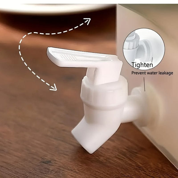 Planet Gates 1pc, Refrigerator Cold Kettle, Summer Cooling Large Capacity Fruit Tea Kettle, Household High Temperature Resistant Drink Bucket, With Faucet Ice Water Juice Bucket, Kitchen Supplies, Bar Supplies