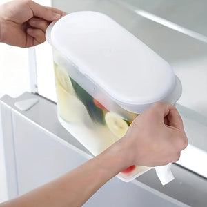 Planet Gates 1pc, Refrigerator Cold Kettle, Summer Cooling Large Capacity Fruit Tea Kettle, Household High Temperature Resistant Drink Bucket, With Faucet Ice Water Juice Bucket, Kitchen Supplies, Bar Supplies