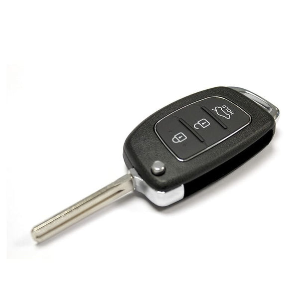 Planet Gates 1pc RFC 3 Buttons Flip Key Case For Hyundai I10 I20 I40 IX35 For Santa Fe Remote Fob