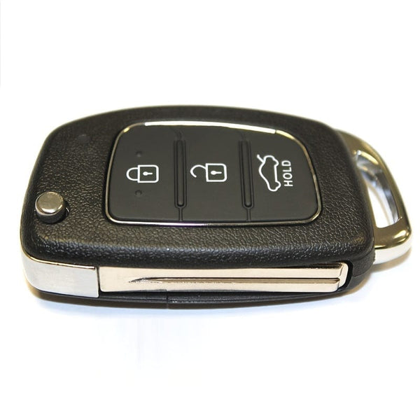 Planet Gates 1pc RFC 3 Buttons Flip Key Case For Hyundai I10 I20 I40 IX35 For Santa Fe Remote Fob