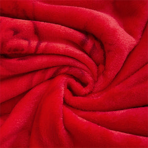 Planet Gates 1pc Rose Pattern Bed Blanket, Soft Comfortable Blanket For Sofa Office Bed Camping Travelling, Valentine's Day Gift Blanket