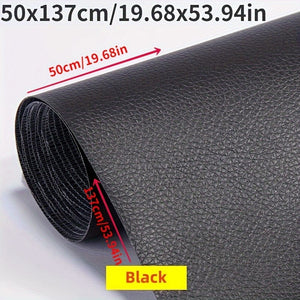 Planet Gates 1pc, Self Adhesive Leather, For Sofa Repair Patch Furniture Table Chair Sticker, Seat Bag Shoe Bed Fix Mend PU Artificial Leather Skin, Home Accessories