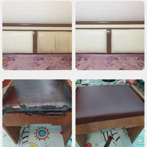 Planet Gates 1pc, Self Adhesive Leather, For Sofa Repair Patch Furniture Table Chair Sticker, Seat Bag Shoe Bed Fix Mend PU Artificial Leather Skin, Home Accessories