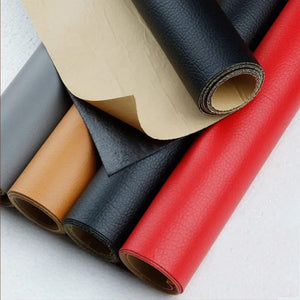 Planet Gates 1pc, Self Adhesive Leather, For Sofa Repair Patch Furniture Table Chair Sticker, Seat Bag Shoe Bed Fix Mend PU Artificial Leather Skin, Home Accessories