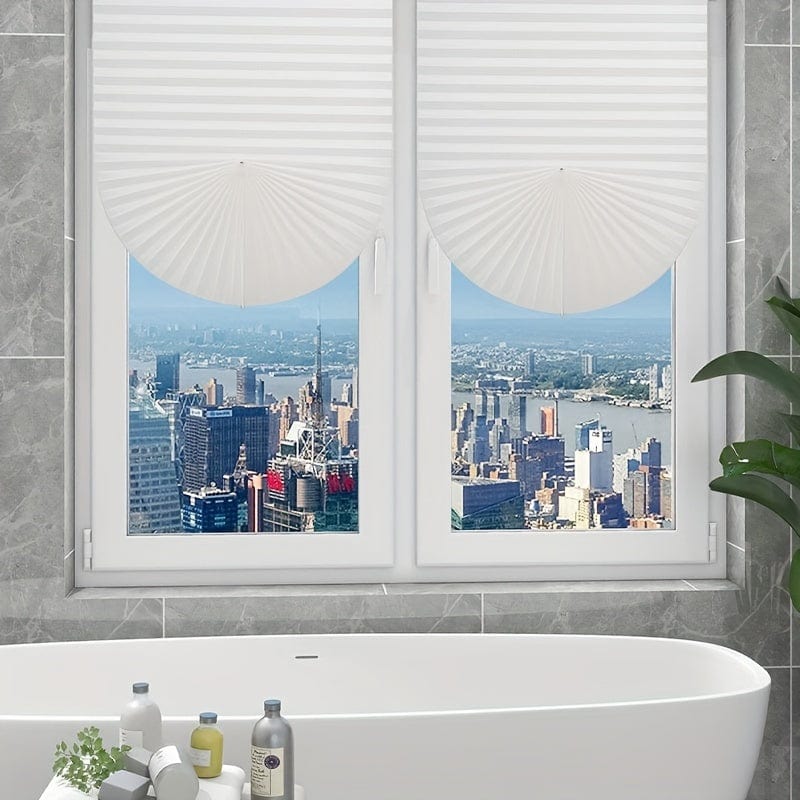 Planet Gates 1pc Semi-shading Door Curtain, Simple Pleated Curtain Non-woven Kitchen Bathroom Living Room Blackout Curtain Privacy Protection Curtain, Home Decoration