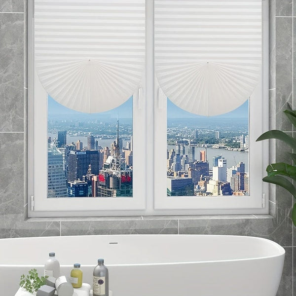 Planet Gates 1pc Semi-shading Door Curtain, Simple Pleated Curtain Non-woven Kitchen Bathroom Living Room Blackout Curtain Privacy Protection Curtain, Home Decoration