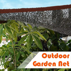 Planet Gates 1pc Shade Cloth Outdoor Sun Shade With Grommets, Garden Shade Netting For For Balcony Wall Yard Garden Open-air Garage Swimming Pool Animal Chicken House Sunshade Breathable Mesh, 2m*2m/2m*3m