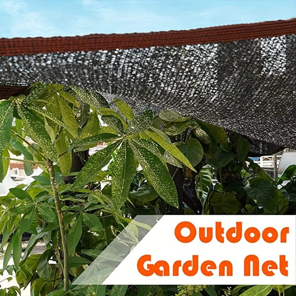 Planet Gates 1pc Shade Cloth Outdoor Sun Shade With Grommets, Garden Shade Netting For For Balcony Wall Yard Garden Open-air Garage Swimming Pool Animal Chicken House Sunshade Breathable Mesh, 2m*2m/2m*3m