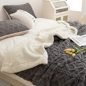 Planet Gates 1pc Sherpa Blanket, To My Mother From Son Throw Blanket, Warm Cozy Soft Blanket For Couch Bed Sofa Office Camping