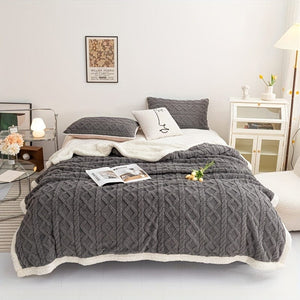 Planet Gates 1pc Sherpa Blanket, To My Mother From Son Throw Blanket, Warm Cozy Soft Blanket For Couch Bed Sofa Office Camping