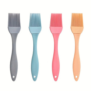 Planet Gates 1pc Silicone Oil Brush Household Seasoning Brush Split Type Oil Brush Kitchen Food Oil Brush Barbecue Brush