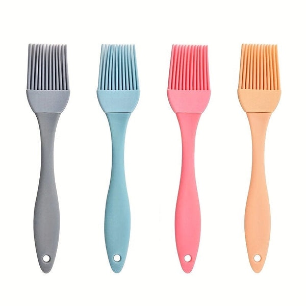 Planet Gates 1pc Silicone Oil Brush Household Seasoning Brush Split Type Oil Brush Kitchen Food Oil Brush Barbecue Brush
