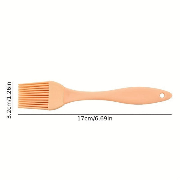 Planet Gates 1pc Silicone Oil Brush Household Seasoning Brush Split Type Oil Brush Kitchen Food Oil Brush Barbecue Brush