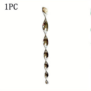 Planet Gates 1pc Silvery Garden Patio Decoration: 1pc Bird Repellent Scare Strip, Spiral Wind Spinning Bird Catcher & Wind Chimes - Perfect Memorial Gifts!