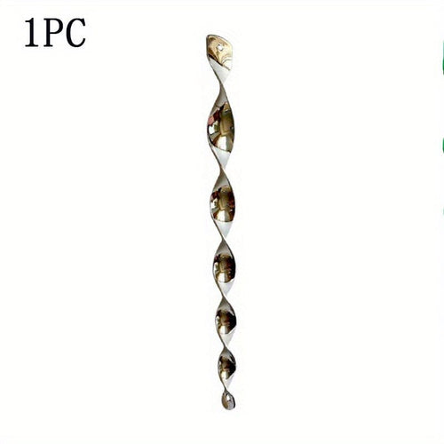 Planet Gates 1pc Silvery Garden Patio Decoration: 1pc Bird Repellent Scare Strip, Spiral Wind Spinning Bird Catcher & Wind Chimes - Perfect Memorial Gifts!