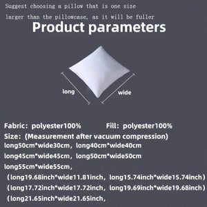 Planet Gates 1pc Soft And Fluffy Throw Pillow Inserts, White Pillow Core, For Sofas And Beds Couch Bedroom Home Decor