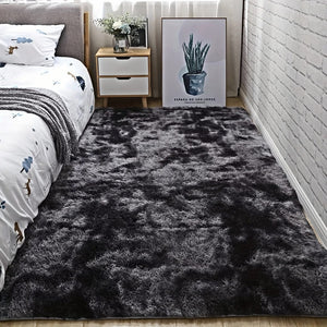 Planet Gates 1pc, Soft Area Rugs For Bedroom Fluffy, Non-slip Fuzzy Shag Plush Soft Shaggy Bedside Rug, Tie-Dyed Living Room Carpet For Girls Kids Baby Teen Dorm Home Decor, Bedroom Living Room Nursery Room Rug 31.5*62.99inch