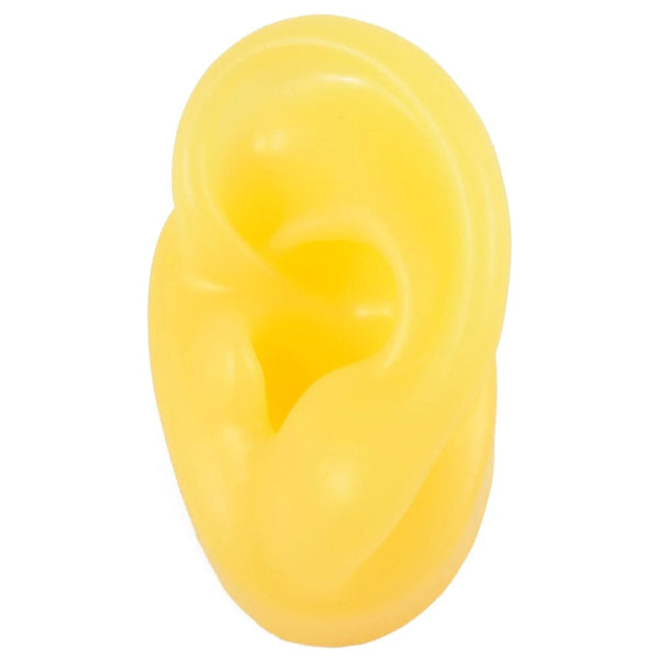Planet Gates 1PC Soft Ear Silicone Piercing Model Tattoo Practice Tools Earring Jewelry Display Acrylic Display Stand Kit Hot Sale