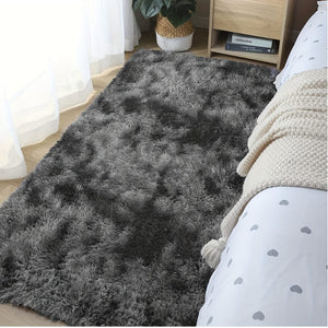 Planet Gates 1pc, Soft Plush Area Rugs, Non-slip Fuzzy Shag Plush Soft Shaggy Bedside Rug, Tie-Dyed Living Room Carpet For Girls Kids Baby Teen Dorm Home Decor, Pet Friendly Bedroom Living Room Nursery Room Rug, Home Decor, Room Decor