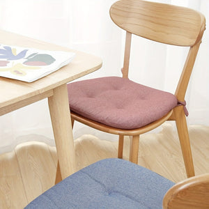 Planet Gates 1pc, Solid Color Chair Cushion, Anti-slip Stool Cushion, Anti-fouling Chair Mat, Four Seasons Universal Home Dining Chair Pad, Home Supplies