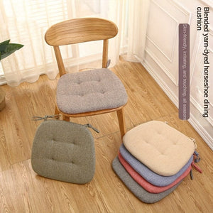 Planet Gates 1pc, Solid Color Chair Cushion, Anti-slip Stool Cushion, Anti-fouling Chair Mat, Four Seasons Universal Home Dining Chair Pad, Home Supplies
