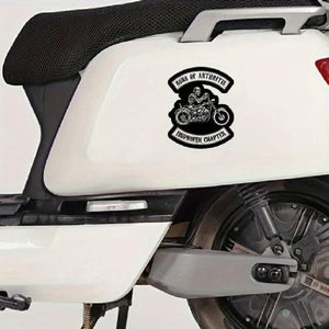 Planet Gates 1pc Sons Of Arthritis Ibuprofen Chapter Funny Motorcycle Skull Car Sticker For Laptop Bottle Truck Phone Motorcycle Vehicle Paint Window Wall Cup Fishing Boat Skateboard Decals Automobile Accessories